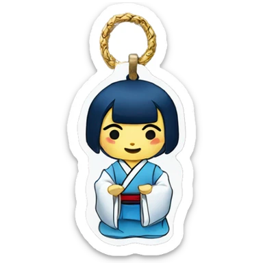 japanese shinto omamori charm sticker