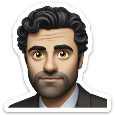 oscar isaac sticker