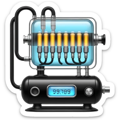 vacuum tube computer  sticker