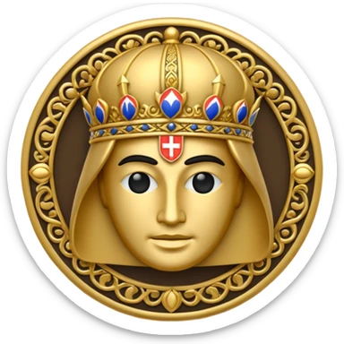 make me a emoji with serbian empire sticker