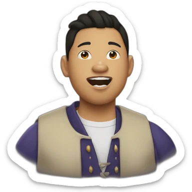 reginald the vampire jacob batalon sticker