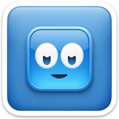 NO CAP text in a blue square sticker