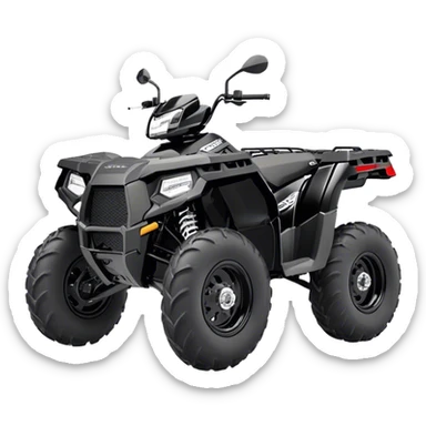 ATV - Polaris Sportsman 570 (Model Year: 2022) (Iconic colour: Black) sticker