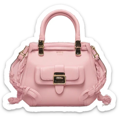 bolso rosa miu miu sticker