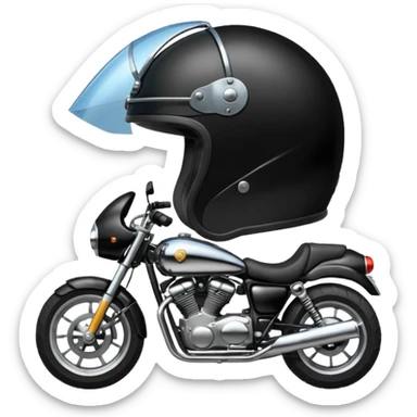 CASCO y MOTO sticker