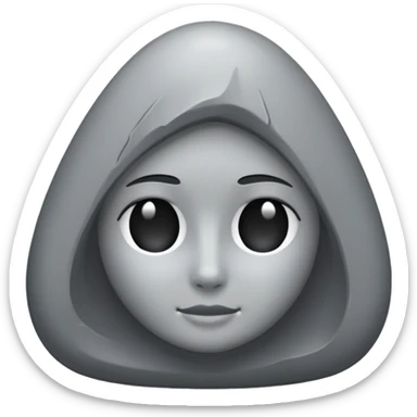 lesbian stone sticker