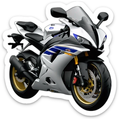 Moto Yamaha r6 sticker