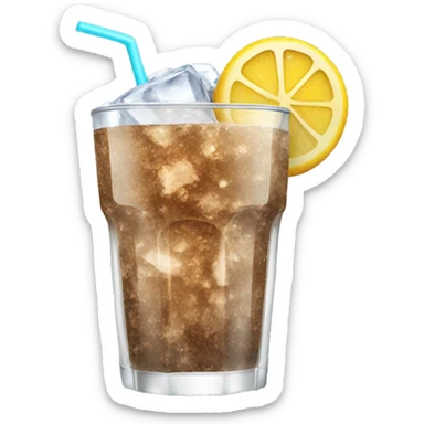 Granite ice drink sticker