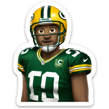 Green Bay packers sticker