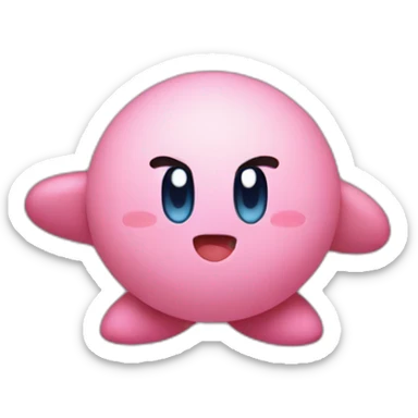 Kirby sticker