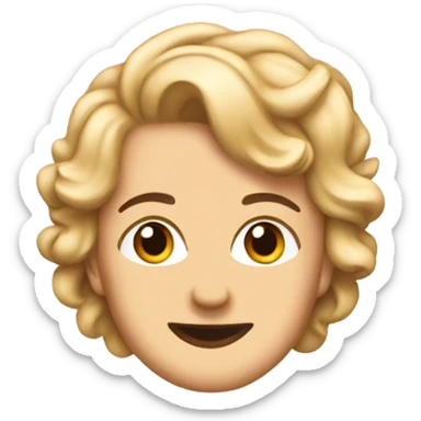 Hamilton logo with coquette aesthetic  sticker