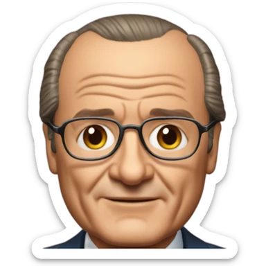 Jacques Chirac sticker