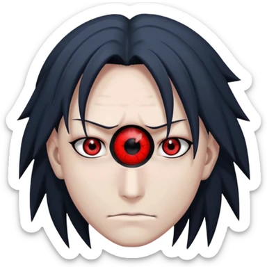 Sharingan madara sticker