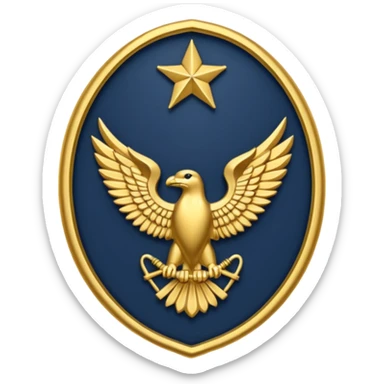 0-6 collar insignia navy sticker