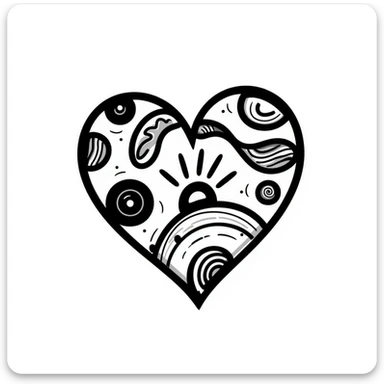 heart sticker