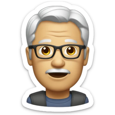 Boomer AI obsessed sticker