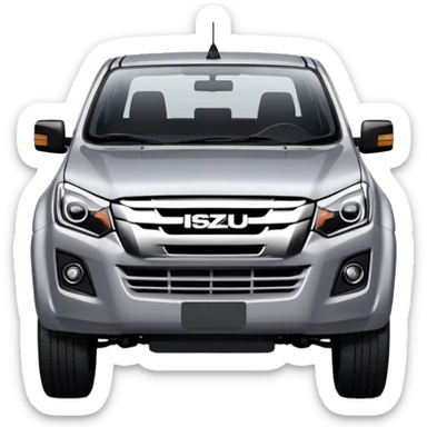 Isuzu D-MAX - Isuzu (Model Year: 2024) (Iconic colour: Grey) sticker