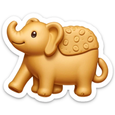 Animal crackers sticker
