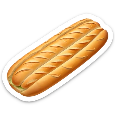 a baguette sticker