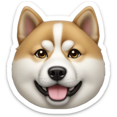 Akita Dog sticker