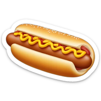 Hot dogs sticker