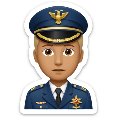 Chinie general sticker