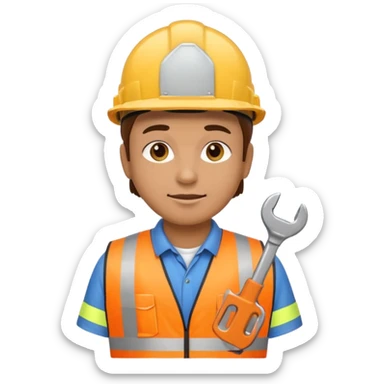 Job worker sticker