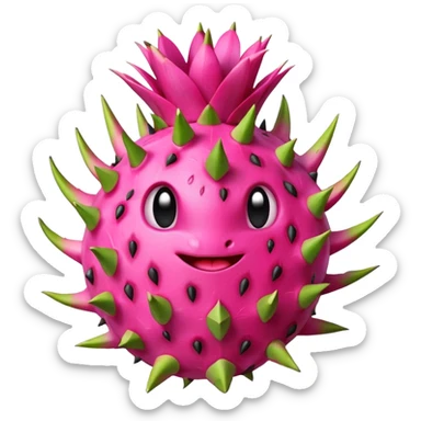 Dragon fruit  sticker