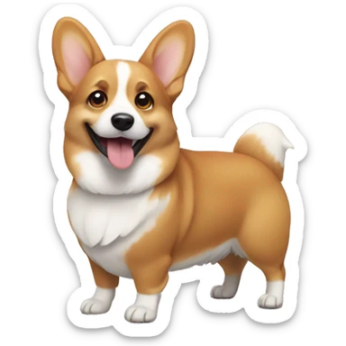 corgi sticker