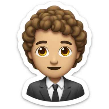 persona con sobrepeso sticker