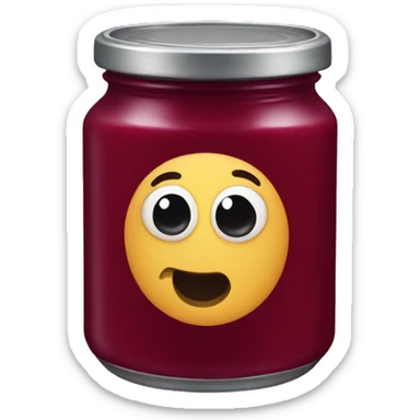 Canned cranberry sauce sticker