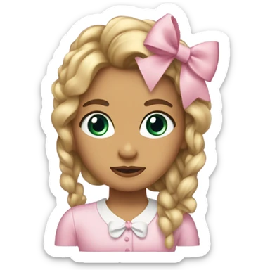 I’m just a girl with a bow sticker