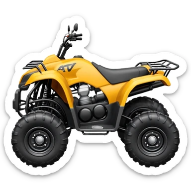 atv bike sticker