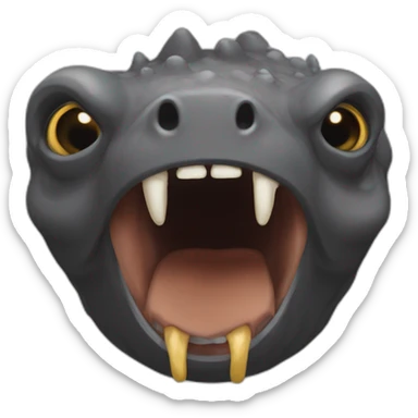 Theorus mange son caca sticker