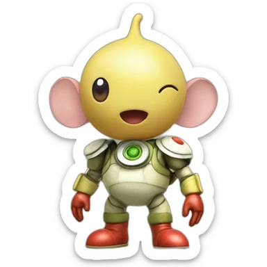 Olimar from pikmin sticker