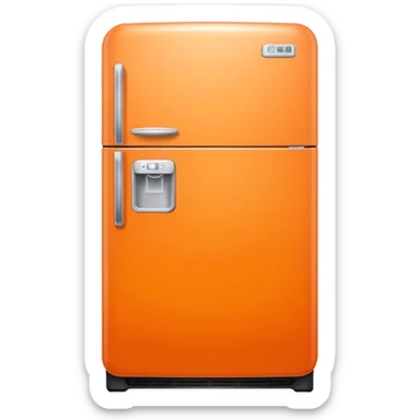 Hi refrigerator ! 
light orange color 
size: 512*512 192*192 sticker