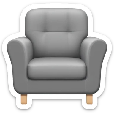 armchair, IKEA style sticker