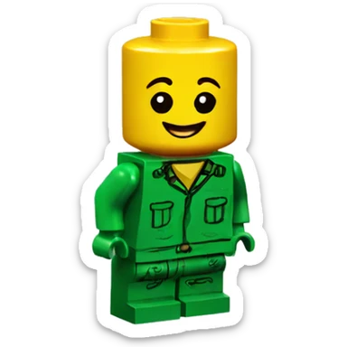  lego brick sticker