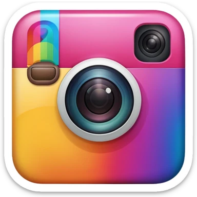 instagram logo sticker