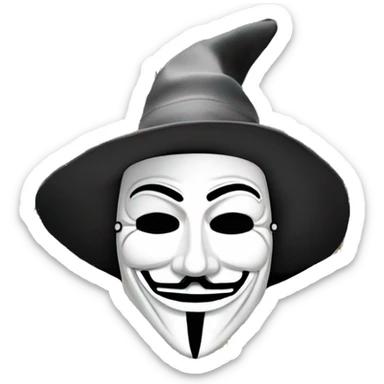 guy fawkes mask containing a colorful st basils cathedral, , guy fawkes mask, st basils cathedral with guy fawkes mask sticker