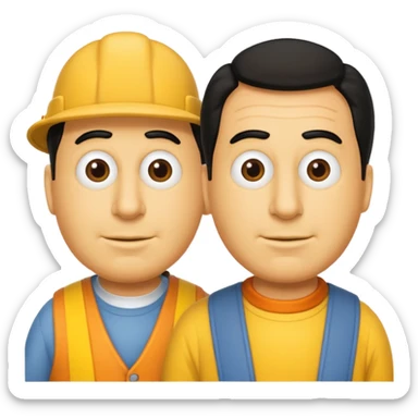 Ernie and Bert sticker