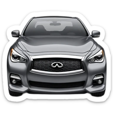 Infiniti Q50 2015 Grey sticker