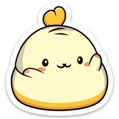 steamed bun sticker