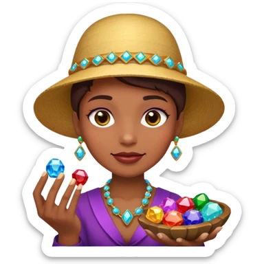 Gem seller sticker
