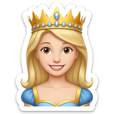 Passenger princess sticker