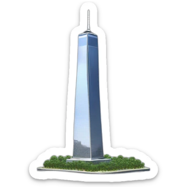 World trade center sticker