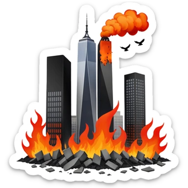 World Trade Center 9/11 sticker