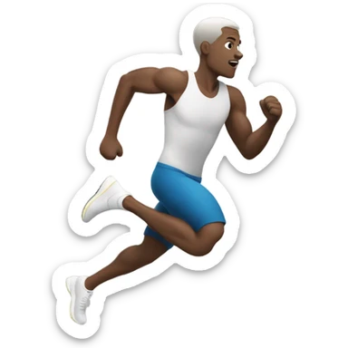 running sticker