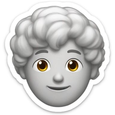 Cuaderno antropomorfizado sticker