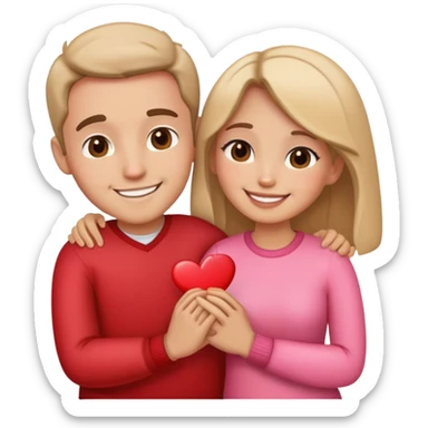 Chat saint valentin sticker